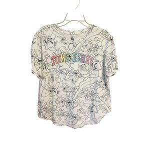 Tom & Jerry Womans graphic T-shirt Sz XXL